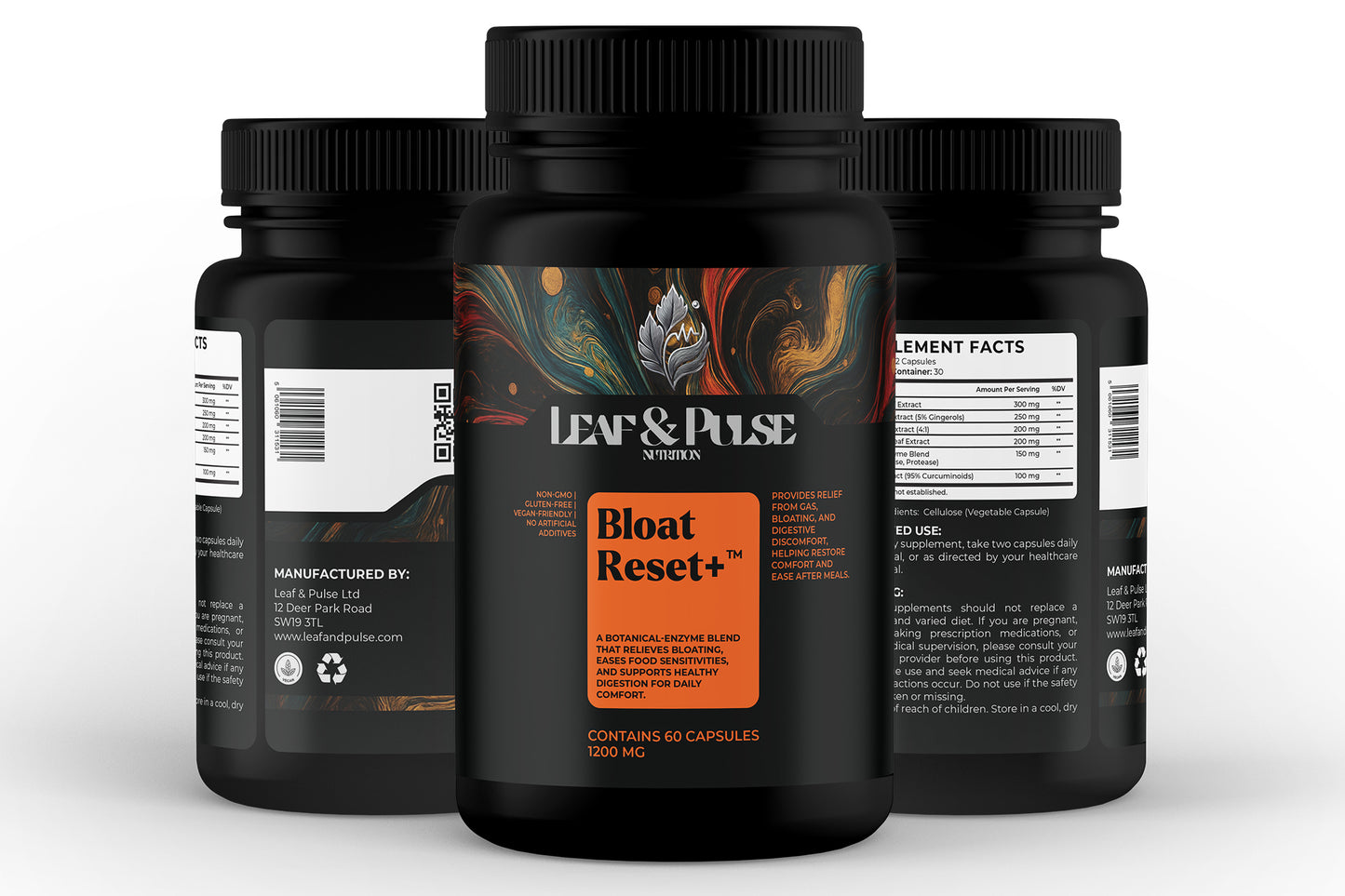 Bloat Reset+™ – Advanced Digestive & Bloating Relief Formula | Gut Health & Enzyme Support