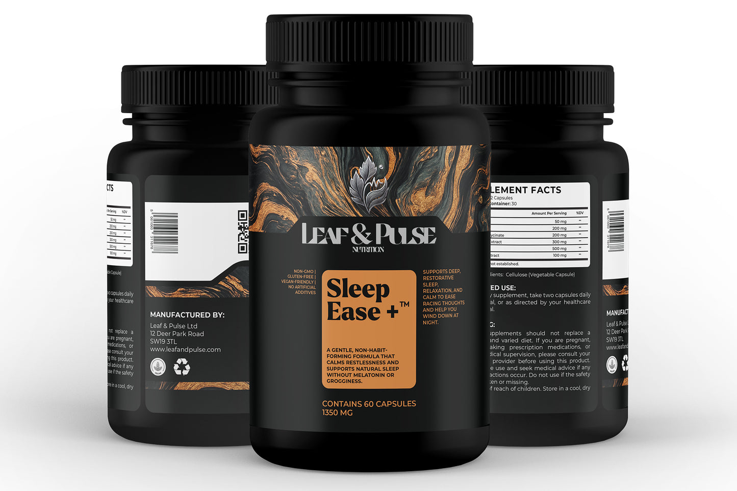 Sleep Ease+™ – Evening Relaxation & Nighttime Calm Formula