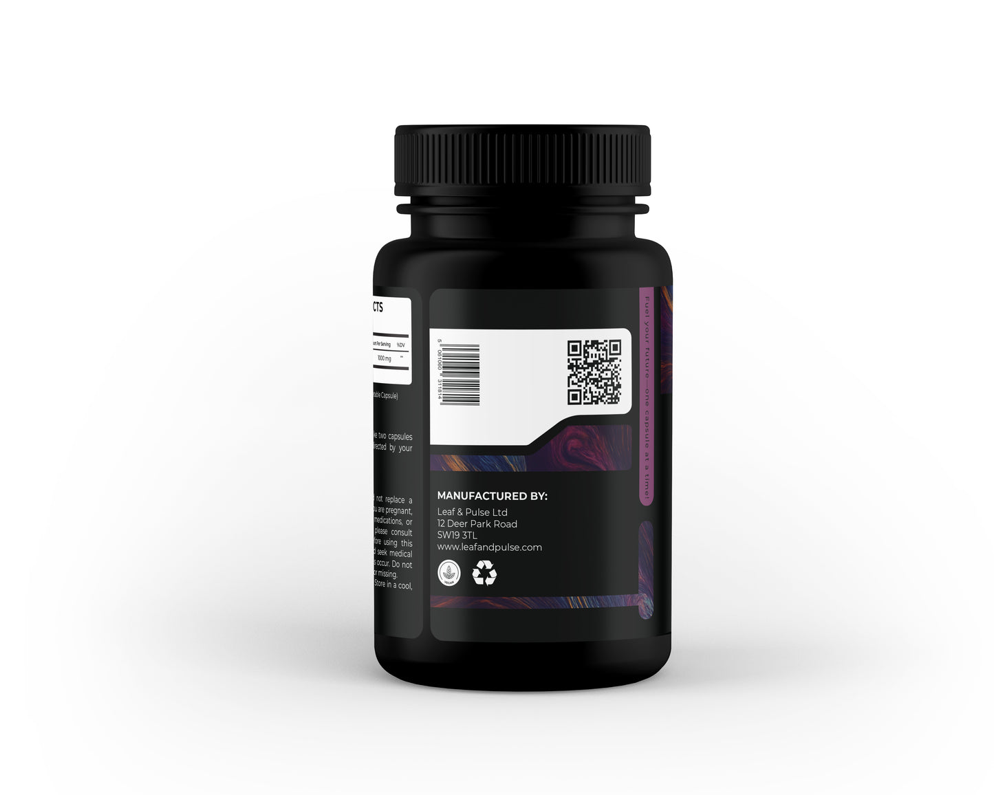 Premium Ox Bile Capsules – 1000 mg Concentrated Bile Salts | Digestive & Nutrient Absorption Support | 1 Month Supply | UK Made