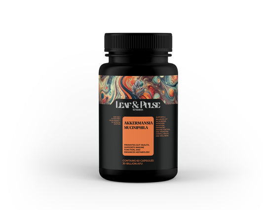 Akkermansia Muciniphila & Inulin | 30 Billion AFU | Gut Barrier & Metabolic Support – 60 Capsules