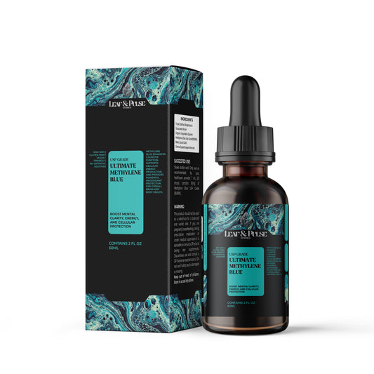 Methylene Blue USP Grade Liquid Drops 60ml – Cognitive Support & Antioxidant Boost