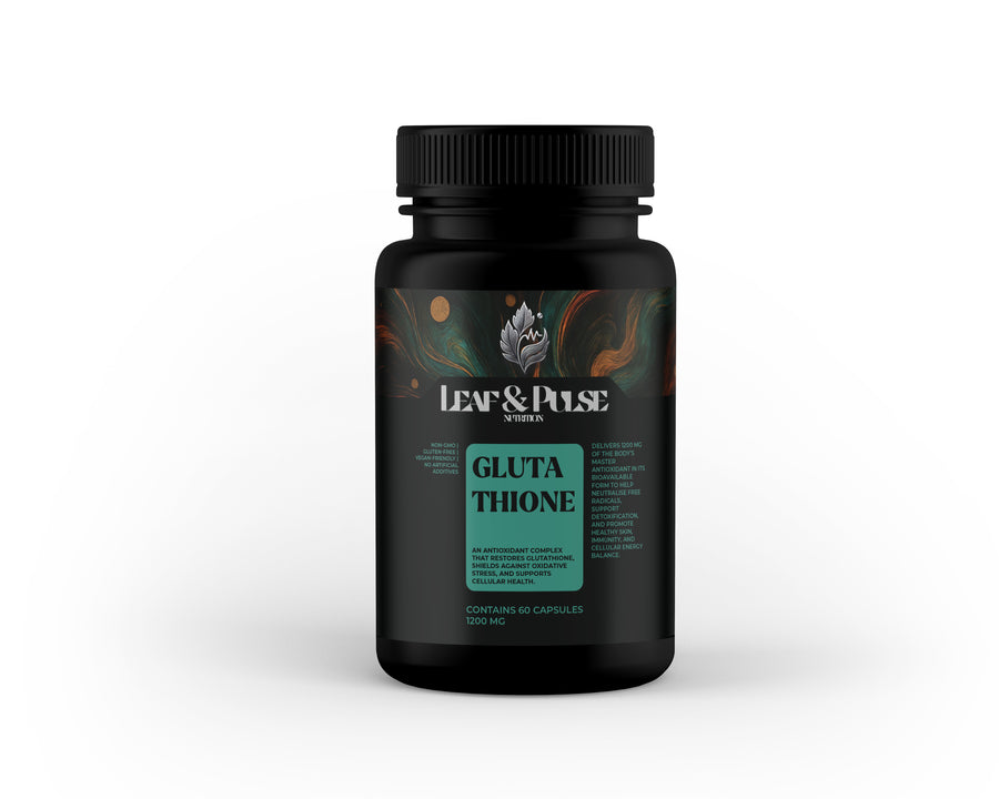 Premium Glutathione Capsules – 1200 mg Reduced Glutathione | Antioxidant & Cellular Support | 1 Month Supply | UK Made