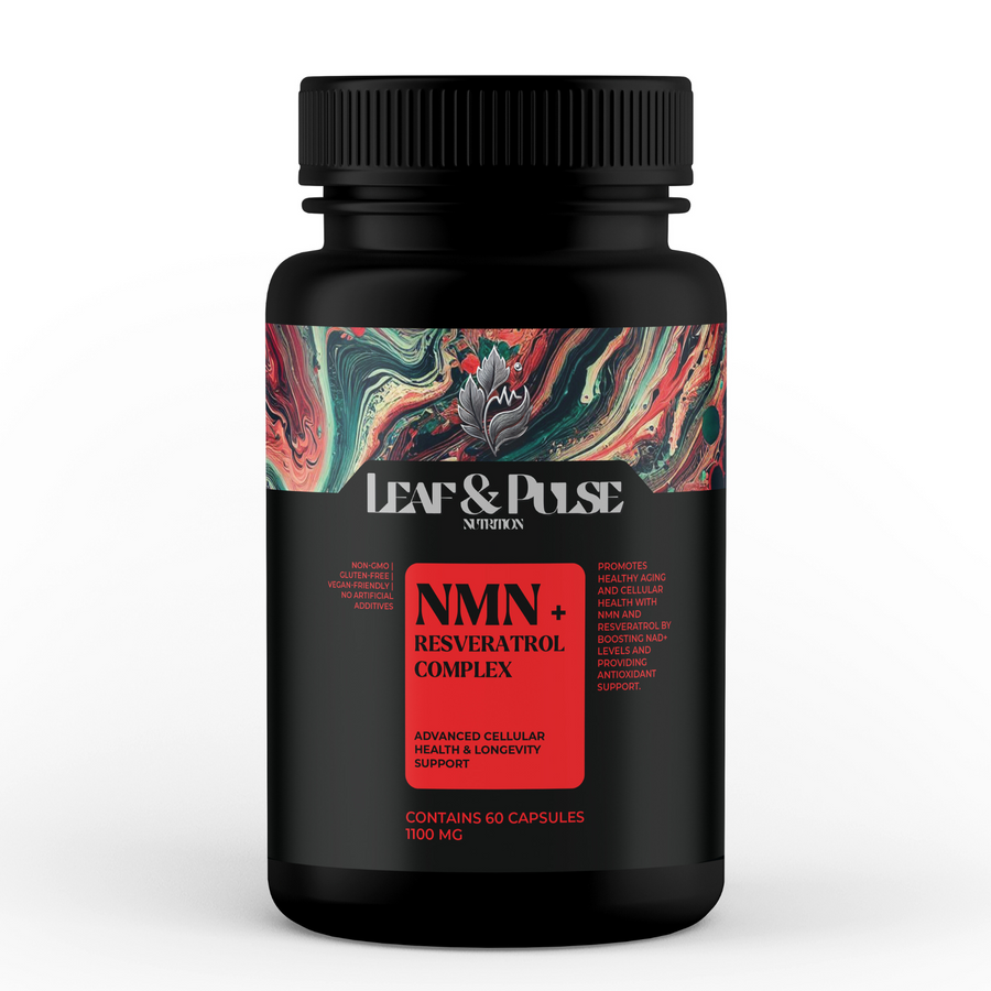 NMN + Resveratrol Complex 1100mg | NAD+ Supplement | High Purity | UK Made